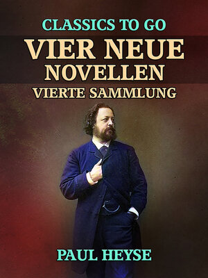 cover image of Vier neue Novellen  Vierte Sammlung